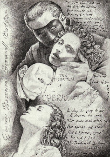 Призрак оперы - мюзикл, кино, актеры - оригинал