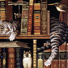 Схема вышивки «котик»