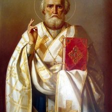 Схема вышивки «Николай Угодник»