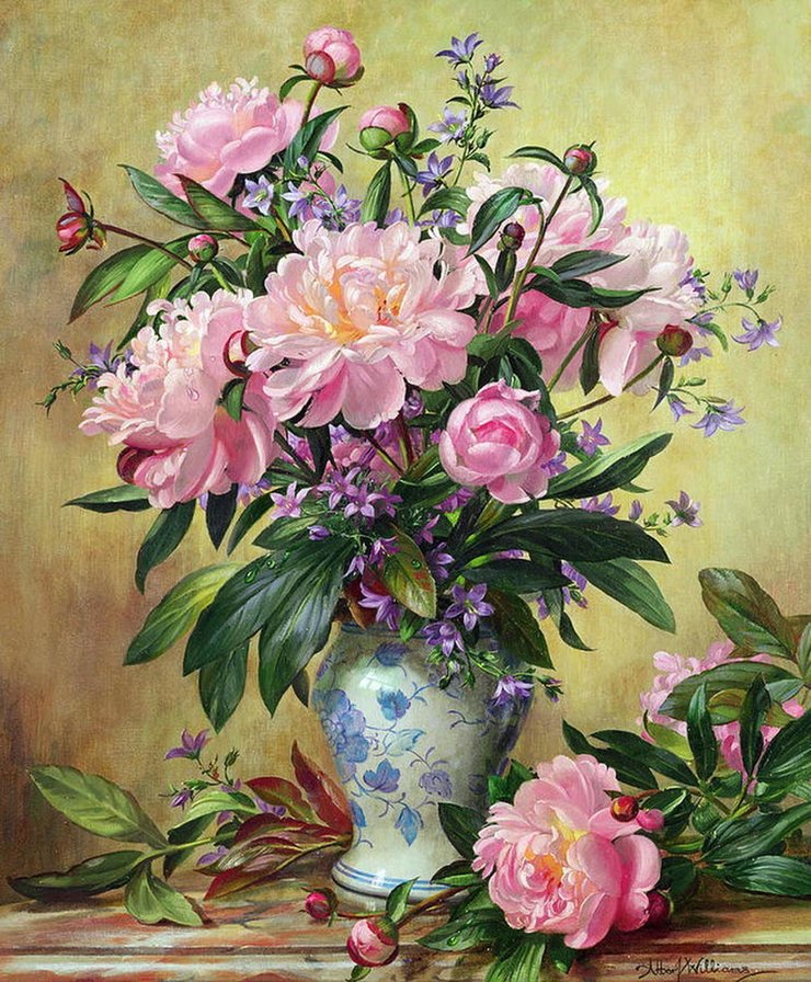 Пионы - оригинал