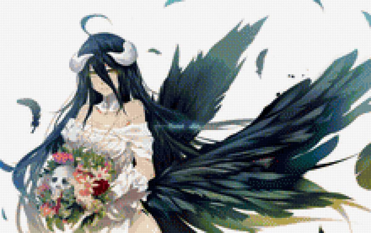 аниме няшка с рогами - предпросмотр