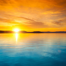 Схема вышивки «Закат»