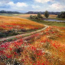 Схема вышивки «картина Ольги Одальчук»