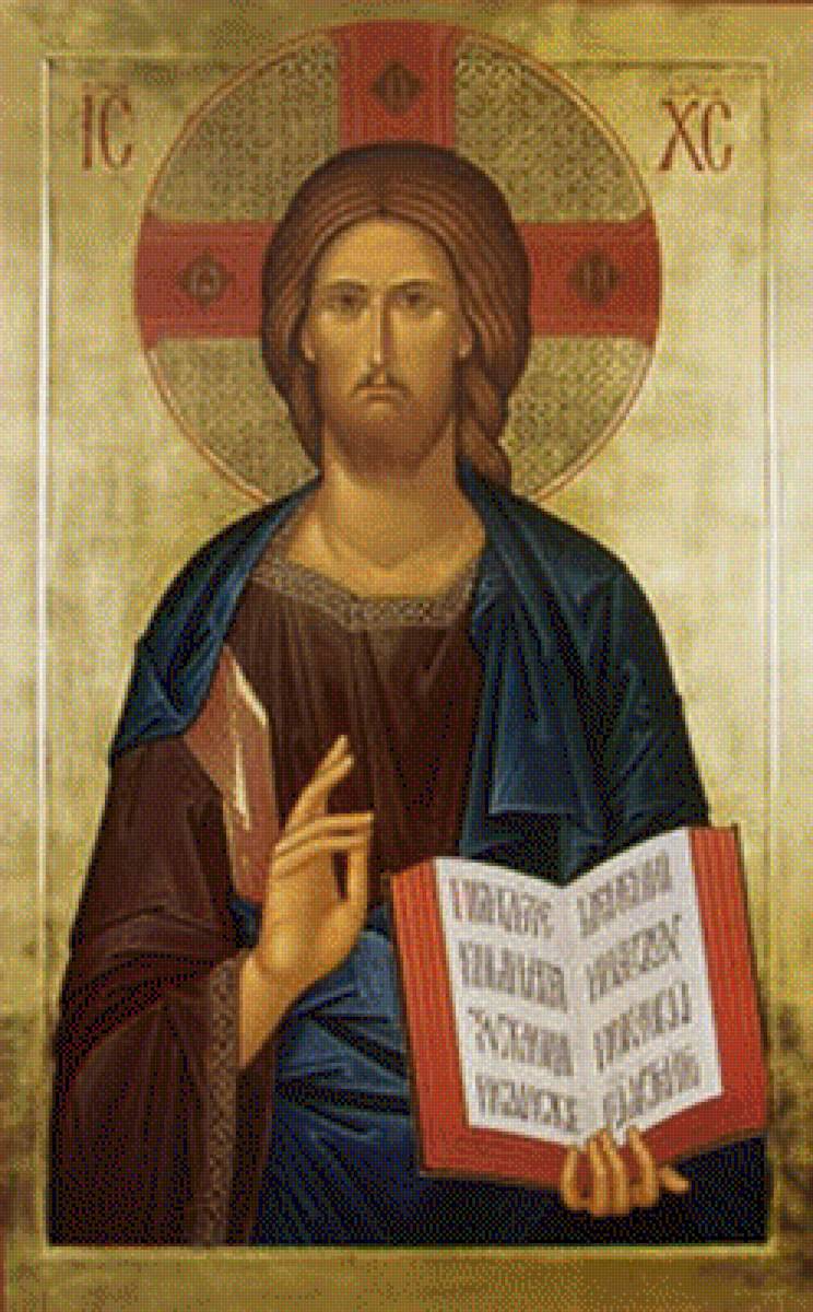 Исус - икона - предпросмотр