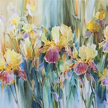 Схема вышивки «петушки»