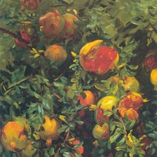 Схема вышивки «гранат»