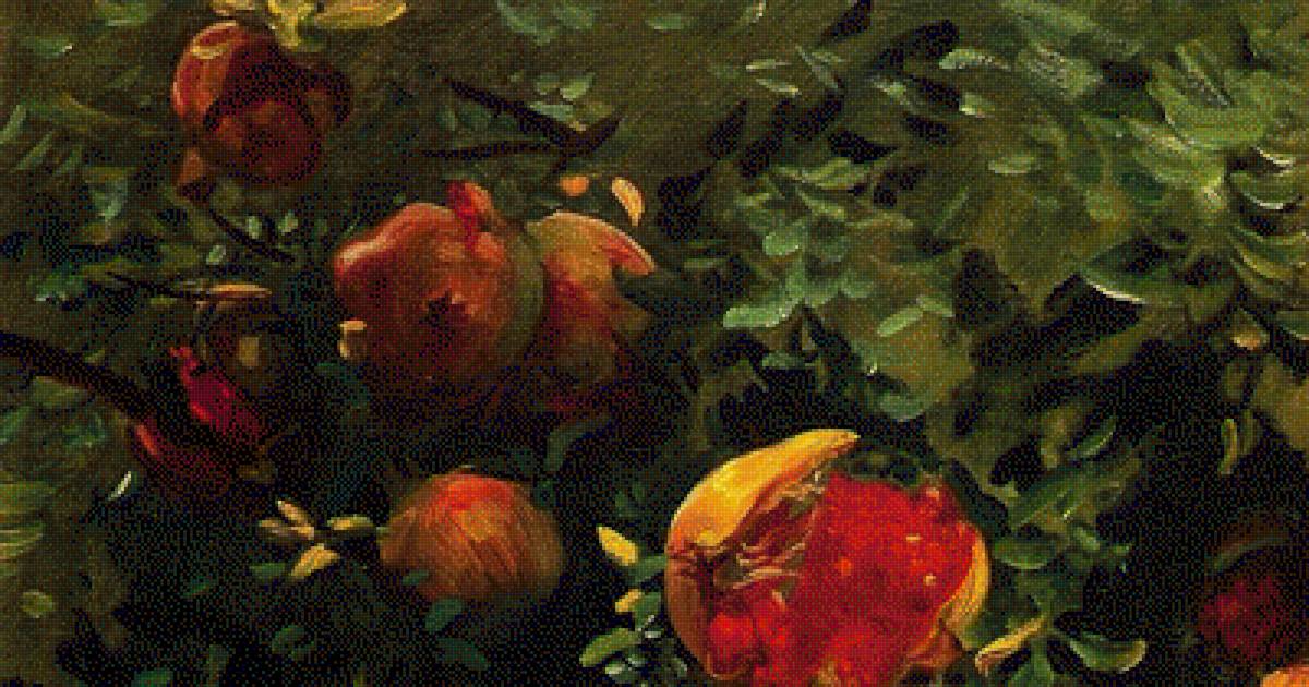 гранат - картины художников - предпросмотр