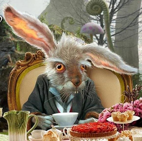Алиса в стране чудес - кролик - оригинал