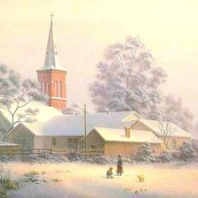 морозное утро