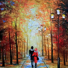 Схема вышивки «пара»