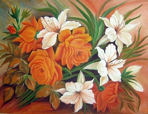 букет цветов - оригинал