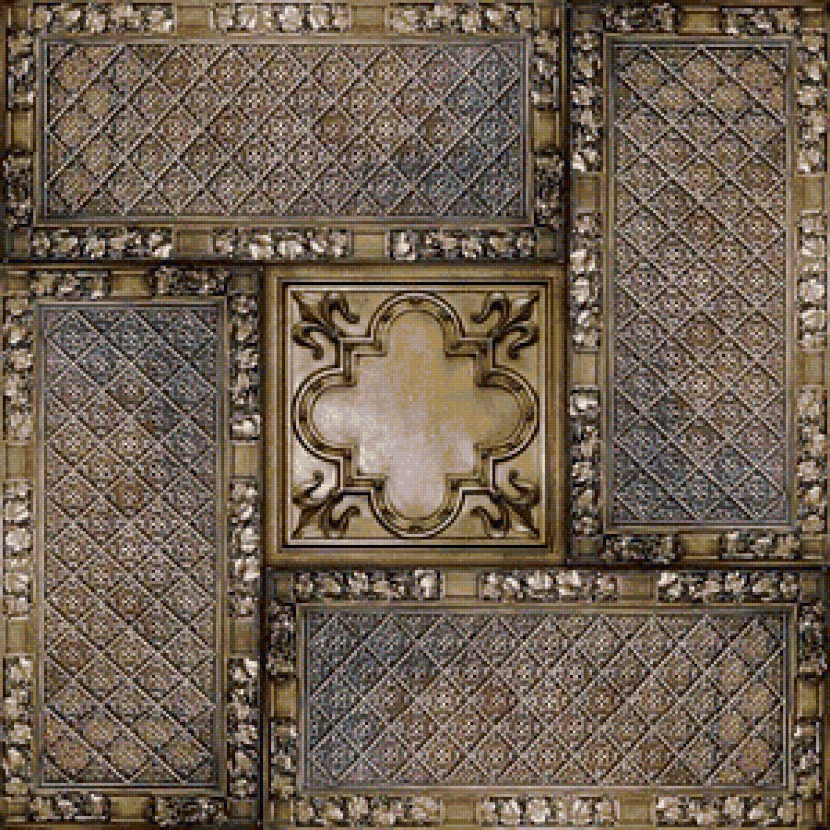 Византия-2 - подушка узоры - предпросмотр