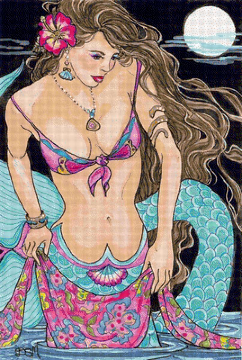 русалка - сказка, русалки, русалочка, девушка, миф, мифология, фентези - предпросмотр