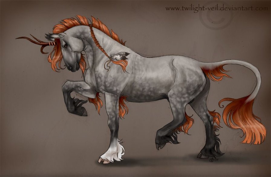 Единорог - единорог конь-огонь - оригинал