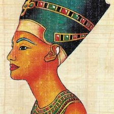 Схема вышивки «дама»