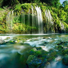 Схема вышивки «Водопад»