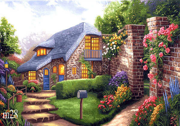 domček,záhrada - оригинал
