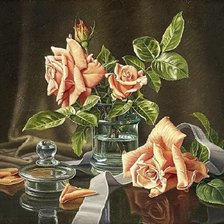 Схема вышивки «ruže»