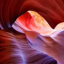 Схема вышивки «каньон»