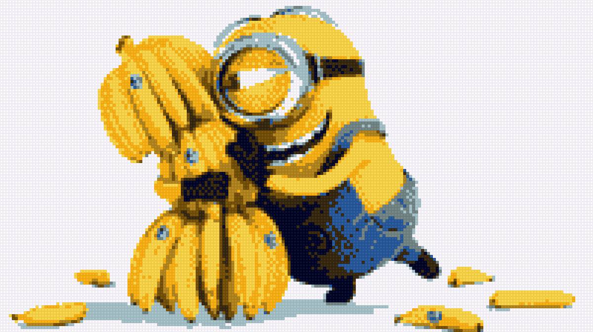 Миньон - банан, миньон - предпросмотр