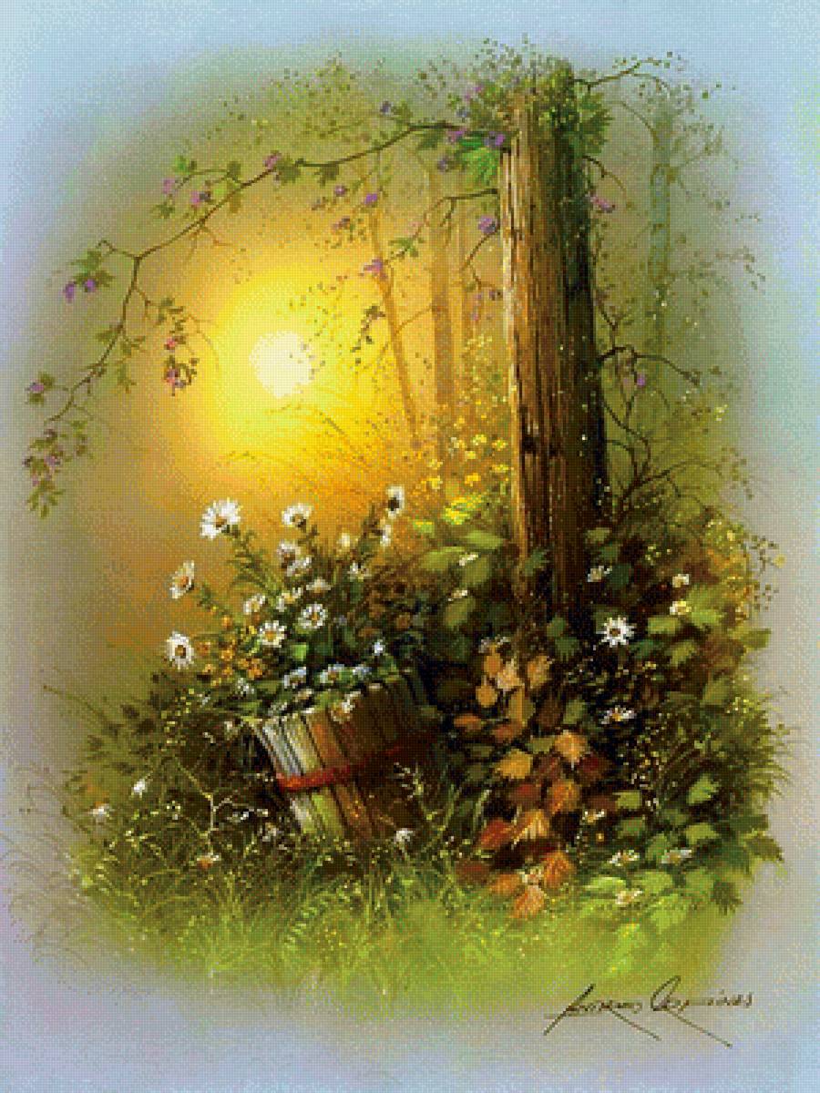 цветы - цветы, пейзаж, природа - предпросмотр