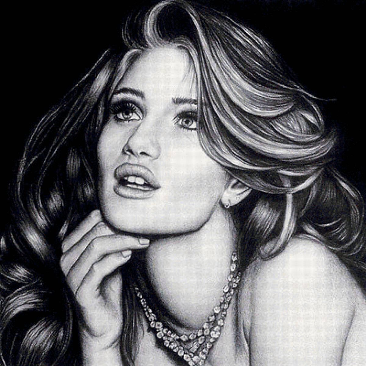 женский образ - глаза, девушка - предпросмотр