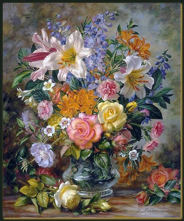 Цветы 04 - букет, цветы - оригинал