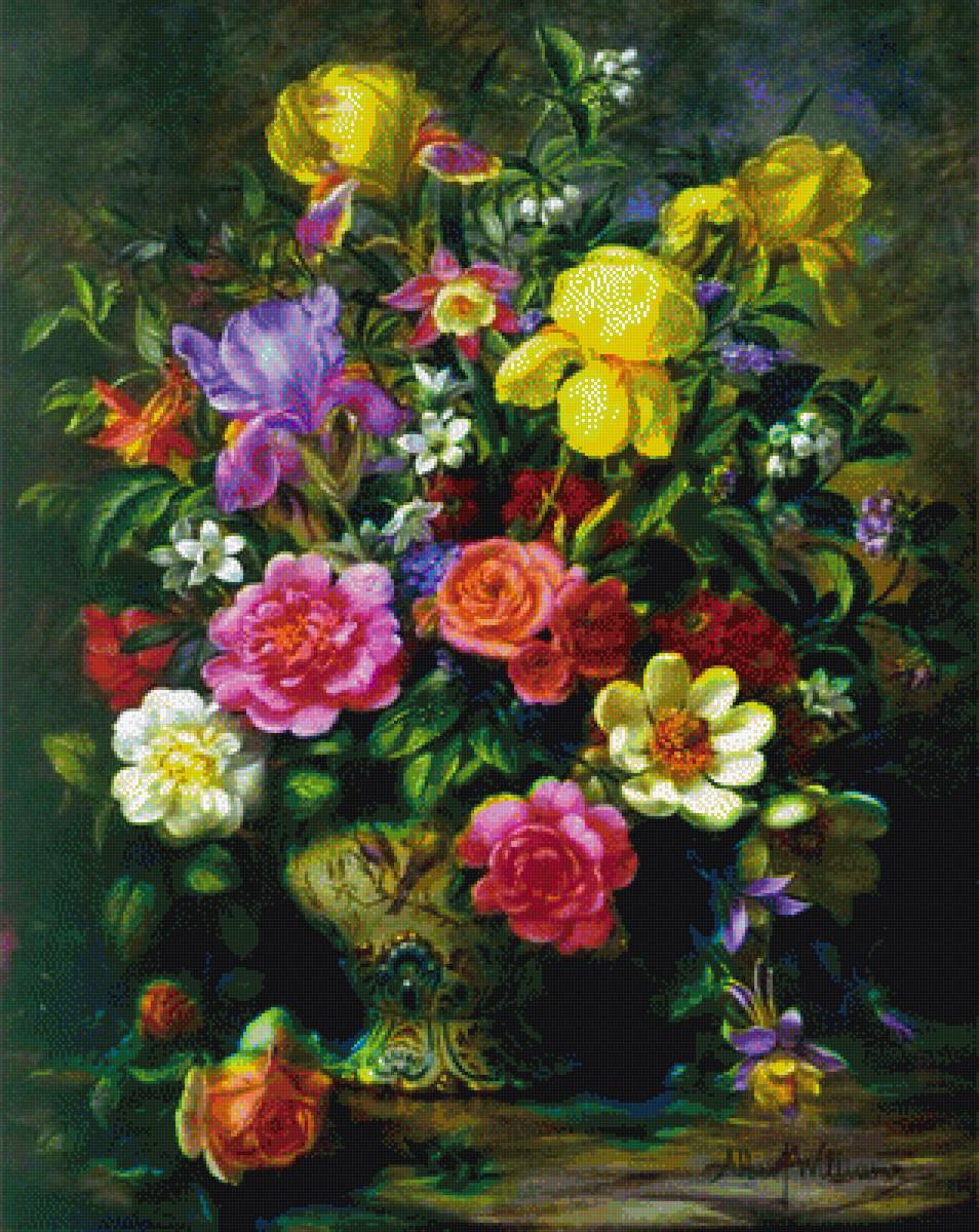 Цветы 06 - цветы, букет - предпросмотр