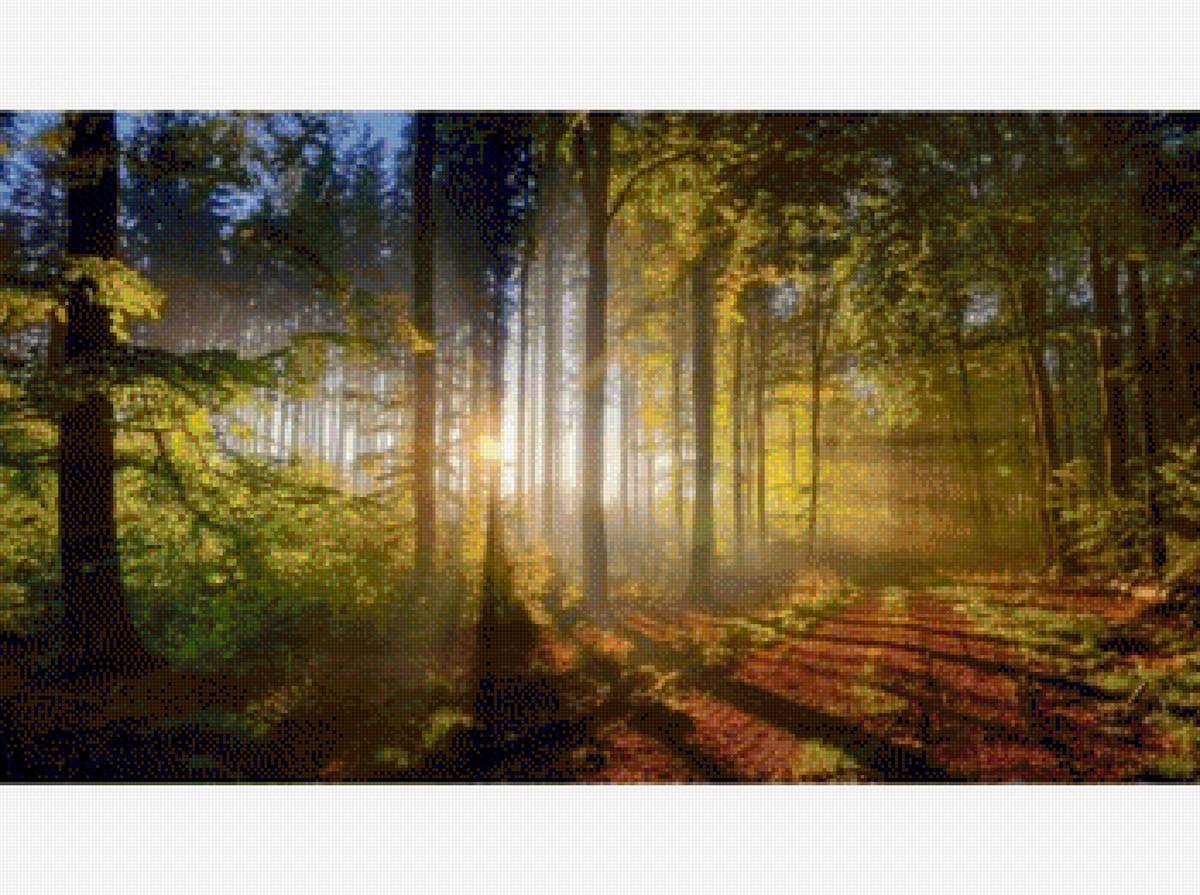 РАССВЕТ - природа пейзаж - предпросмотр