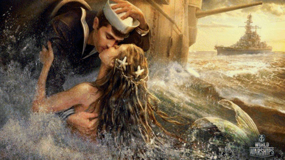 Русалка - сказки, иллюстрации, фэнтази - предпросмотр