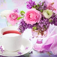 Схема вышивки «утреннее настроение»