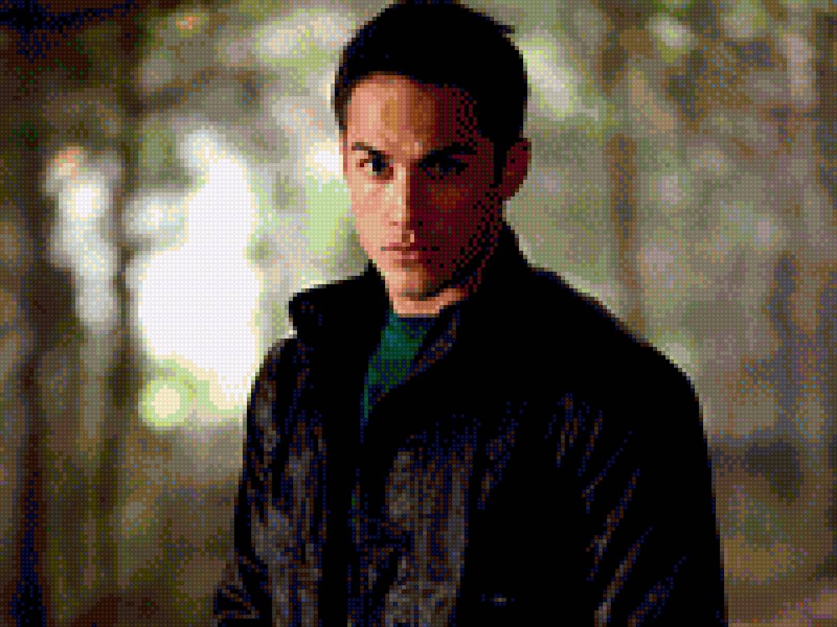 Тайлер Локвуд(Дневники Вампира) Актер Майкл Тревино - крестик, вышивка, тайлер локвуд, дневники вампира, майкл тревино - предпросмотр