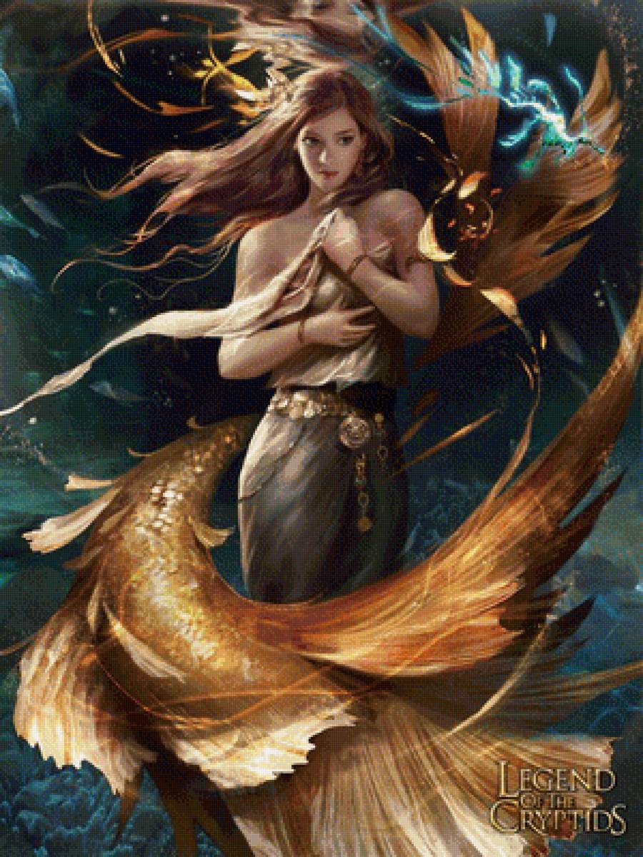 Девушка - иллюстрации, сказки, фэнтази - предпросмотр