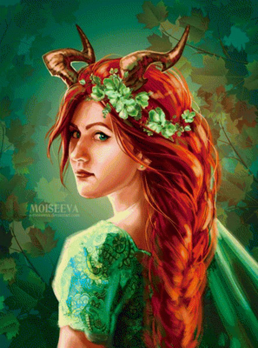 Фавн - иллюстрации, фэнтази, сказки - предпросмотр