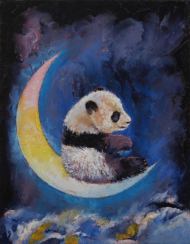 Мечта Панды - животные, панда - оригинал