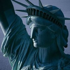 Схема вышивки «Статуя Свободы»