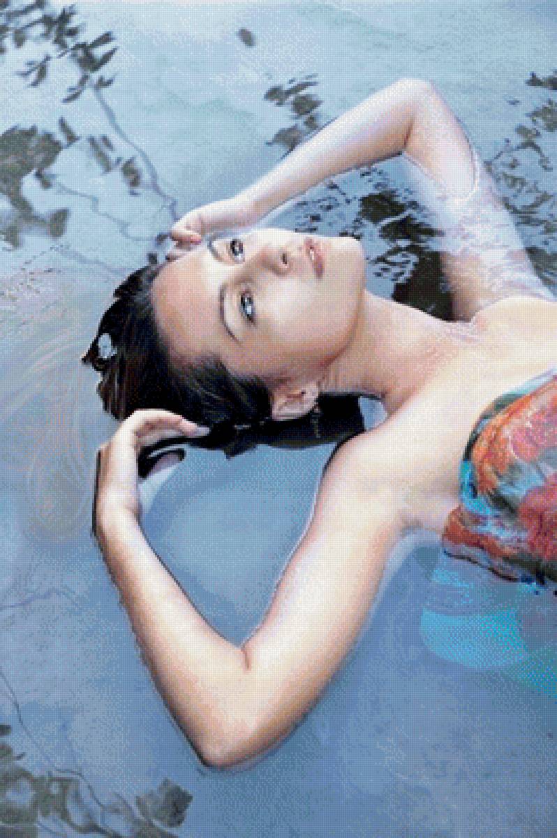 Нимфа - вода, волосы, романтика, любовь, нимфа, водолей, девушка, сон - предпросмотр