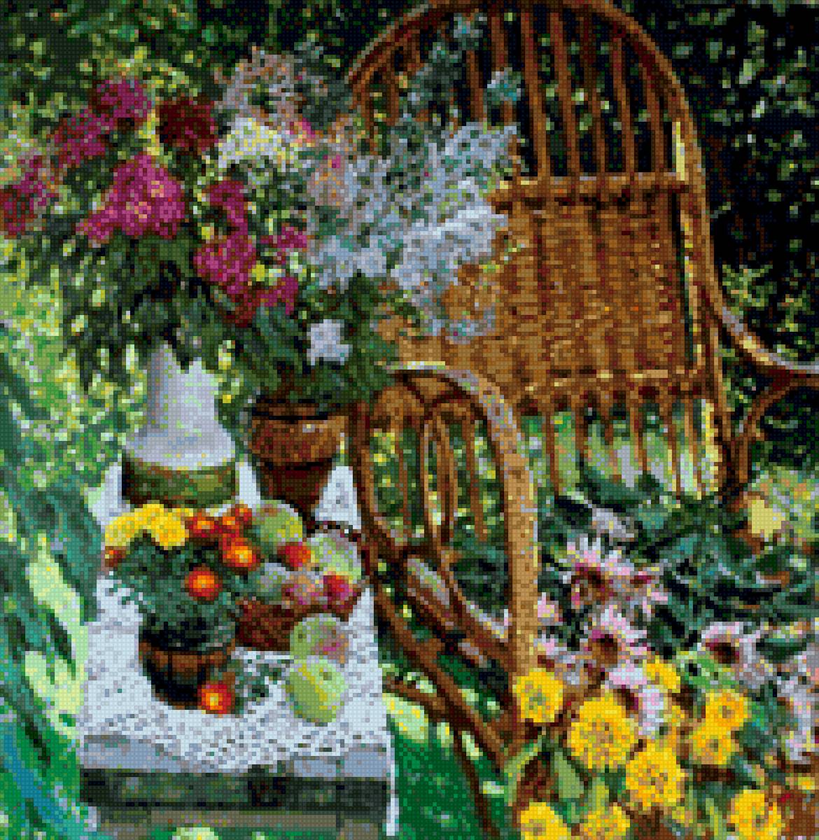 Август на даче - предпросмотр