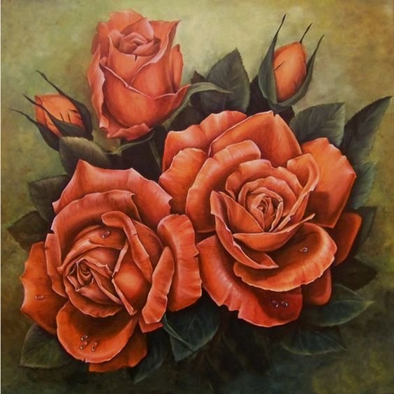 розы - оригинал