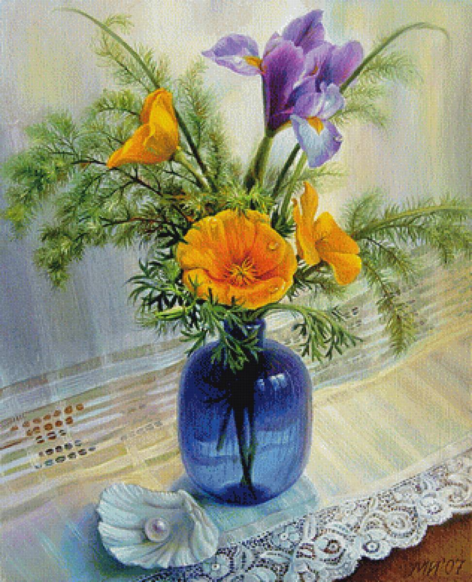 váza na okne - предпросмотр