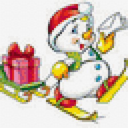 снеговик - предпросмотр