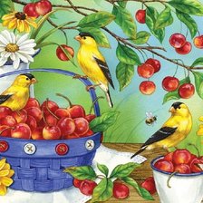 Схема вышивки «Лето»