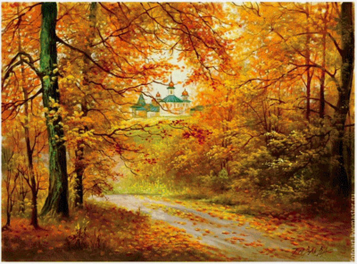 осенний пейзаж - пейзаж, природа, осень - предпросмотр