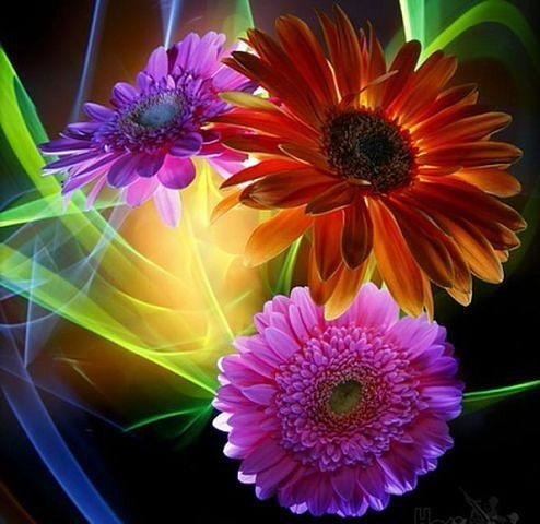 букет - цветы - оригинал