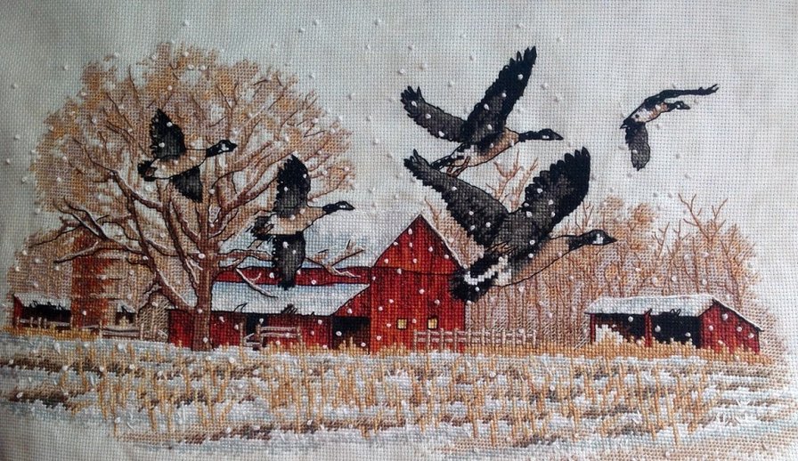 Гуси - оригинал