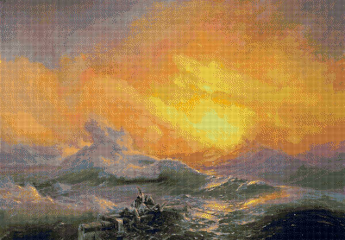 девятый вал - море - предпросмотр