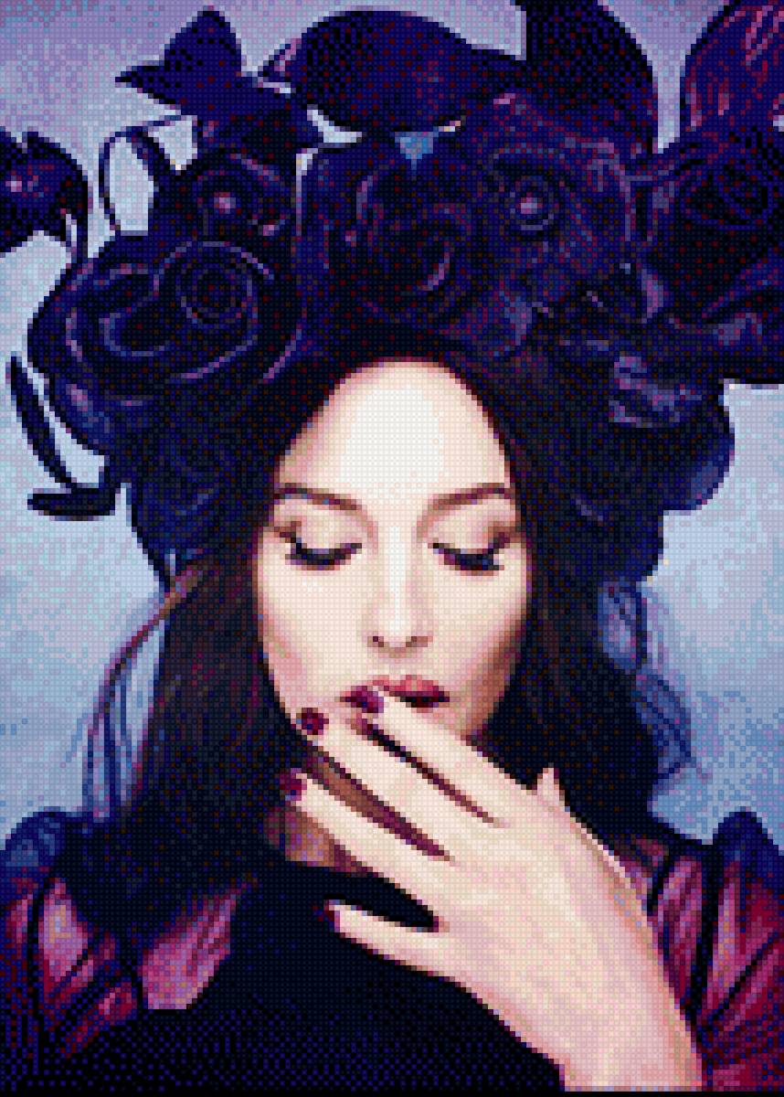 Моника Белуччи - женщина, актриса, портрет - предпросмотр