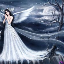 Схема вышивки «Ангел 2»