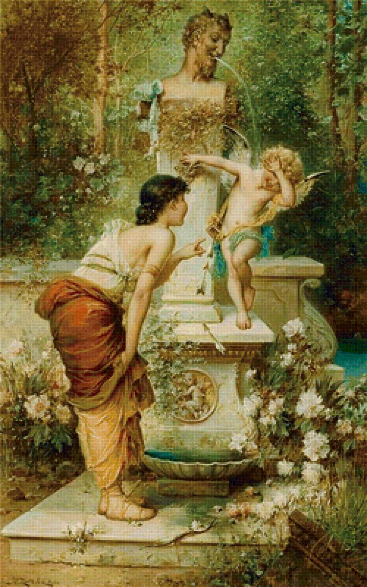 амур - люди, амур, девушка - предпросмотр