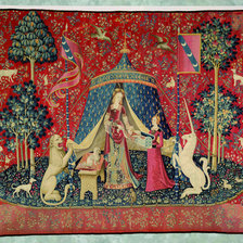 Схема вышивки «Cluny Lady with Unicorn»
